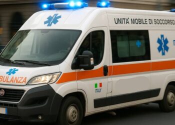 Una ambulanza