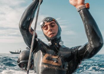 Antonio Mogavero, campione di apnea