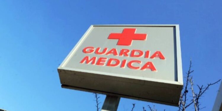 L'insegna di una guardia medica