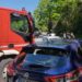 Vibo, paura questa mattina sulla strada statale 18: scontro frontale tra due auto – Foto