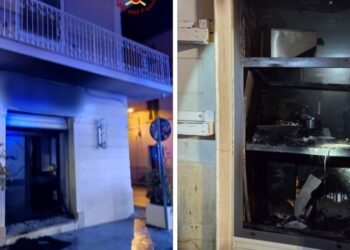 In Calabria a fuoco nella notte due attività commerciali nella stessa città