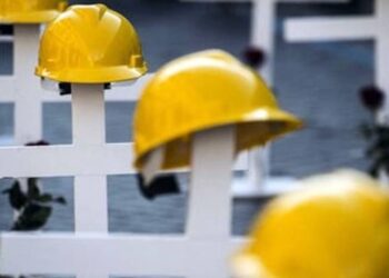 Una immagine che rappresenta le morti bianche sul lavoro