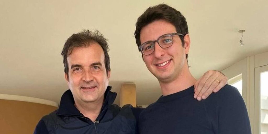 Mario Occhiuto, senatore di Forza Italia, insieme al figlio francesco