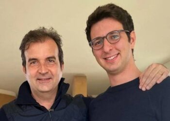 Mario Occhiuto, senatore di Forza Italia, insieme al figlio francesco