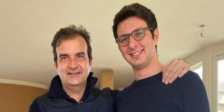 Mario Occhiuto, senatore di Forza Italia, insieme al figlio francesco