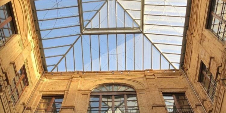 L'interno di Palazzo Gagliardi a Vibo Valentia