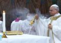 La prima messa celebrata da Papa Leone XIV
