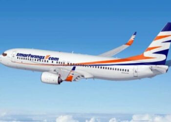 Un aereo della compagnia Smartwings