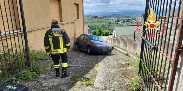 I vigili del fuoco intervento