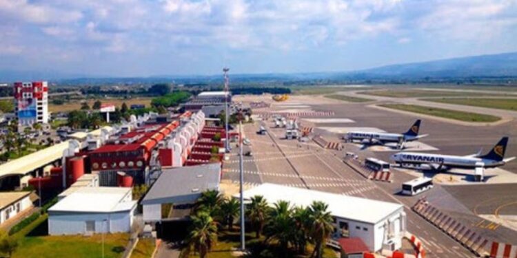 L'aeroporto internazionale di Lamezia Terme