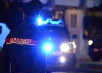 I carabinieri durante un servizio di controllo