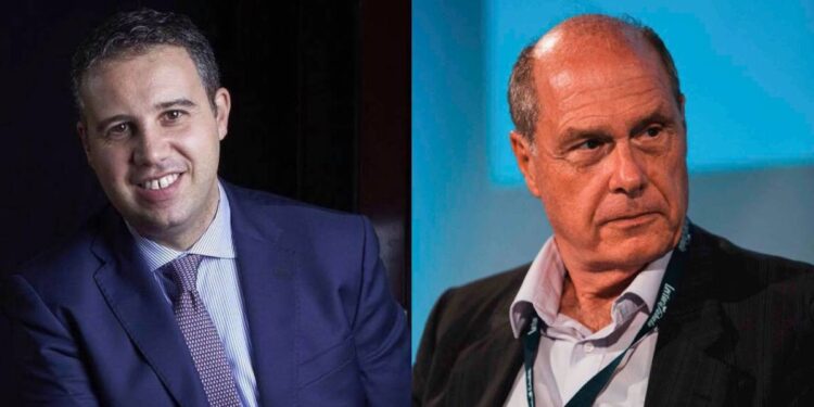 Da sinistra: Domenico Barbuto, segretario generale di Apa Service, e Claudio Cappon, presidente dell'organo