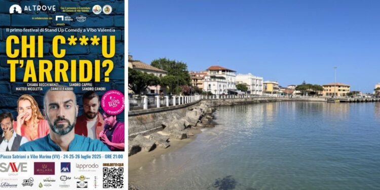 La stand-up comedy sbarca a Vibo Marina: a luglio al via il Festival “Chi c***u t’arridi?”