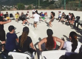 Un momento della scorsa edizione del Grest a Santa Domenica di Ricadi