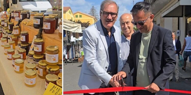 Vibo, inaugurato il mercatino dell’Affaccio: «Al centro la comunità e i piccoli produttori»