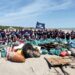 I volontari di Plastic Free durante uno degli interventi in Calabria