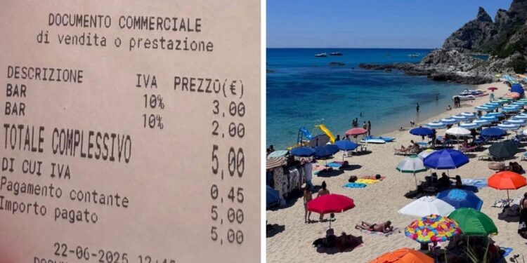 Capo Vaticano, 3 euro per un decaffeinato: il post di una giornalista riaccende il dibattito sul caro-prezzi