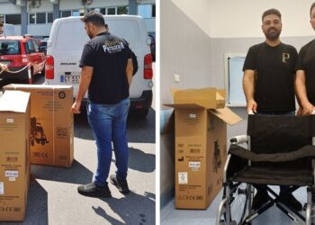 Ospedale di Tropea: avvenuta stamattina la donazione di due sedie a rotelle