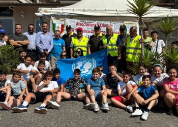 San Calogero, successo per “Pompieropoli”: Unicef e Vigili del fuoco celebrano il diritto al gioco