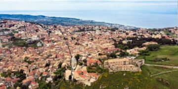 Una immagine panoramica di Vibo Valentia
