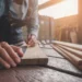 Un artigiano a lavoro