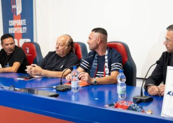 La conferenza stampa di presentazione della nuova dirigenza della Vibonese