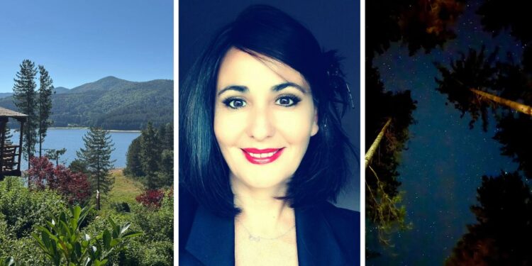 La scrittrice Ginevra dell'Orso contro lo spopolamento delle Aree interne. In foto due scorci della Sila