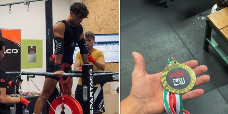 Streetlifting: il ricadese Michael Locane primo nella categoria 66 Kg sub junior