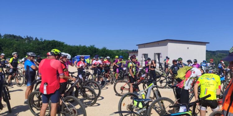 I partecipanti della quarta tappa di Onda Calabra al Parco delle Serre