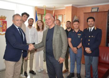 Legalità e sicurezza nel Vibonese: incontro tra il questore Ruperti e Forza Italia Giovani