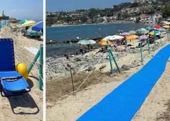 A Santa Maria di Ricadi nasce la spiaggia inclusiva “DisabiliDaMare”