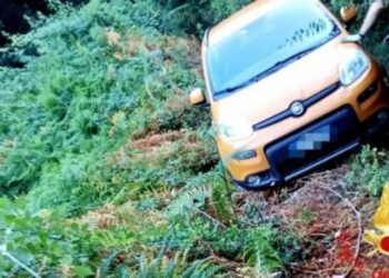 Il salvataggio dei vigili del fuoco in Calabria