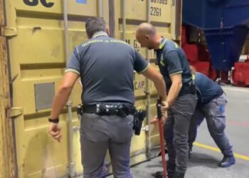 Il sequestro al Porto di Gioia Tauro da parte della Guardia di finanza