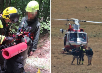 Scout si perdono nel Parco del Pollino: recuperati con l’elicottero dai Vigili del fuoco