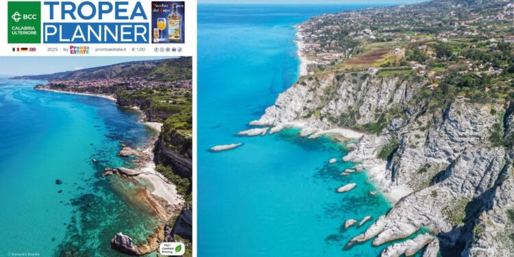 La copertina di Tropea Planner