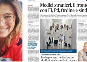 Il caso Veneto dei medici stranieri senza titolo riconosciuto: la Piperno (Smi-Vibo) lancia l’allarme