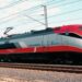 Un treno Frecciarossa sulla linea Alta velocità