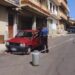 L'area dell'aggressione circoscritta dai carabinieri
