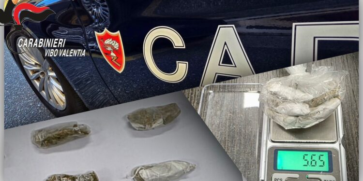 Nuovi controlli dei Carabinieri nel Vibonese: denunce per droga e guida in stato di ebbrezza