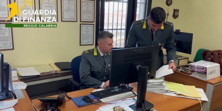 I militari della Guardia di finanza di Reggio Calabria