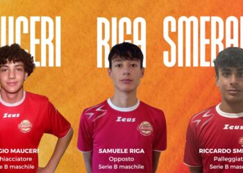 Volley, la Tonno Callipo promuove altri tre giovani talenti: giocheranno in Serie B