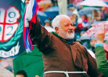 Padre Fedele Bisceglia, il frate ultrà del Cosenza Calcio