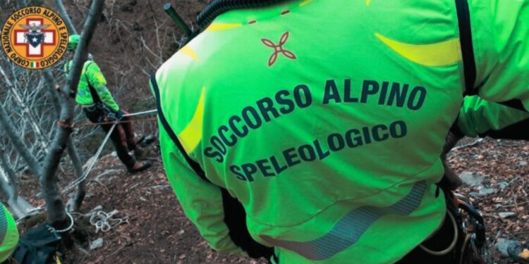 Il soccorso alpino in azione