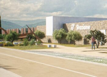 La futura stazione di Montalto Uffugo, nell'ambito del maxi cantiere per l'Alta Velocità in Calabria