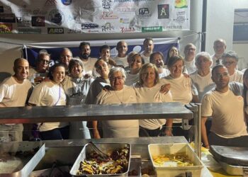 I componenti dell'associazione promotrice dell'evento Sportlandia a Porto Salvo