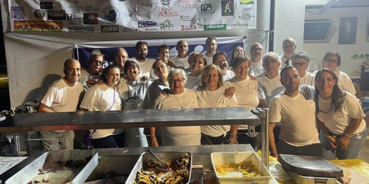 I componenti dell'associazione promotrice dell'evento Sportlandia a Porto Salvo