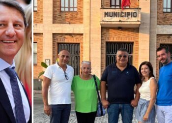 Il candidato presidente Pasquale Tridico ed il gruppo consiliare Democratici e riformisti per Vibo