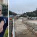 Il sindaco Enzo Romeo e piazza Salvemini