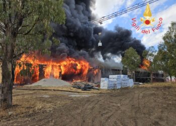 Scoppia un incendio in una scuola calabrese: Vigili del Fuoco all’opera – VIDEO