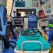 L'interno di un'ambulanza